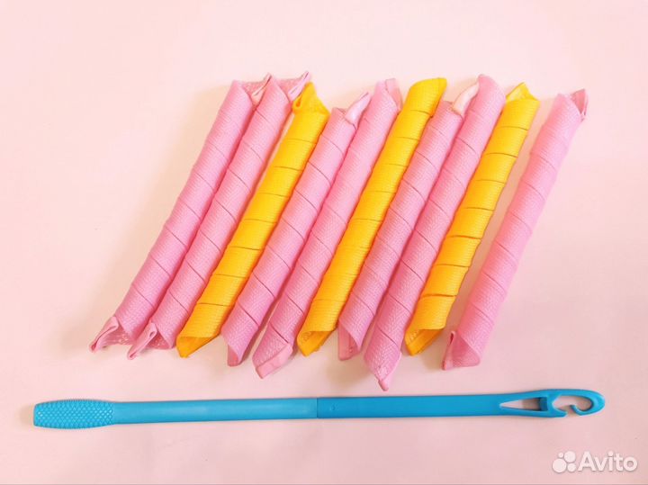 Бигуди с липучками Бигуди Волшебный локон