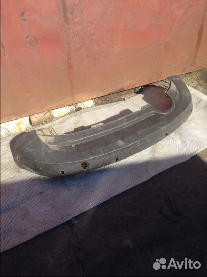 Юбка заднего бампера Тигуан WV Tiguan 13 г