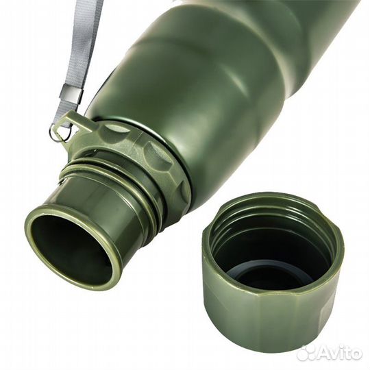 Термос-бутылка Военпро металл 89692