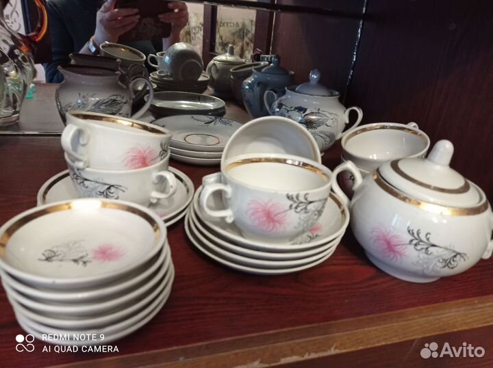 Столовый сервиз фарфор СССР
