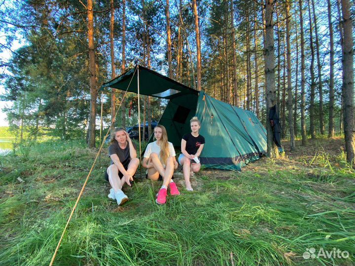 Прокат палаток, спальников, шатров