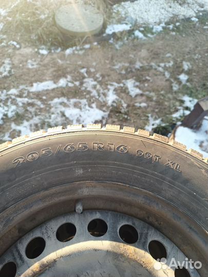 Колеса в сборе r16 зимние