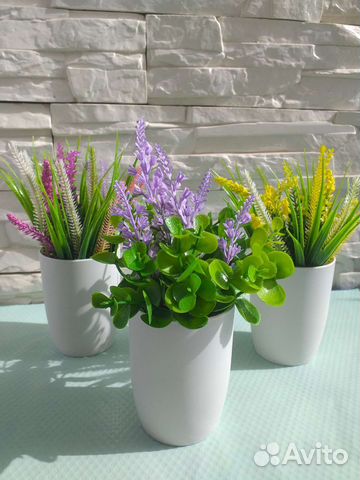 Искусственные цветы для декора