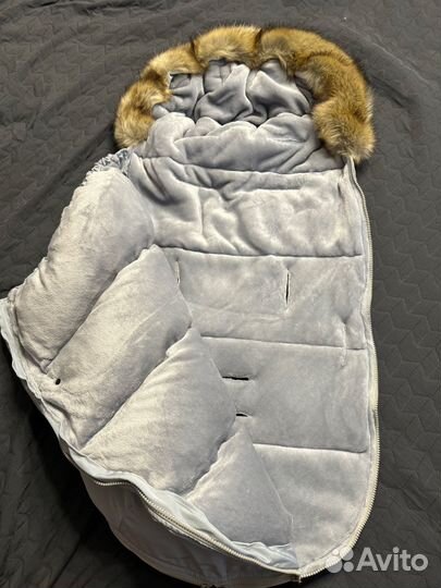 Зимний конверт в коляску (осень-зима)