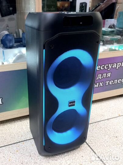 Мощная беспроводная караоке колонка