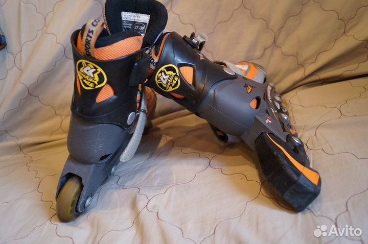 Роликовые коньки In-line Skates, р-р 27-30