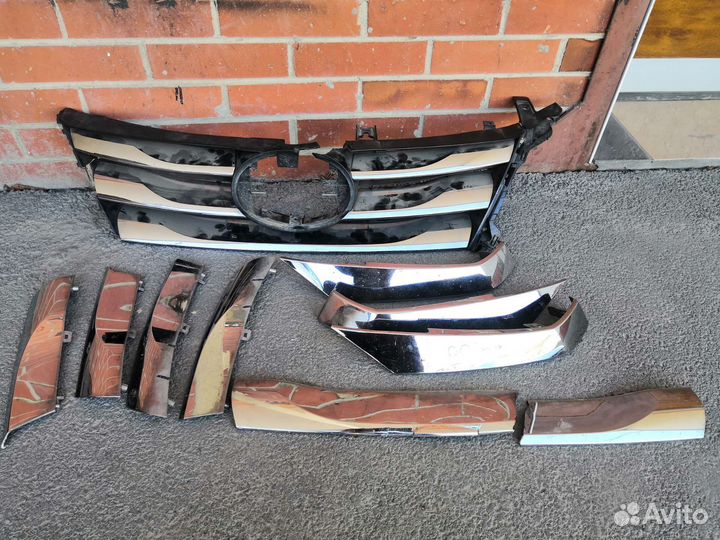 Решетка радиатора тойота фортунер 2