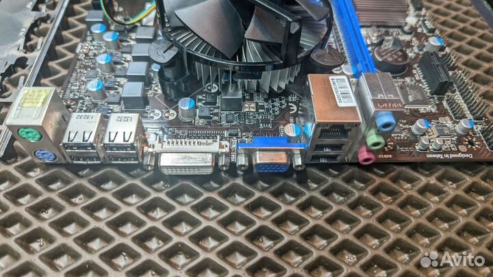 MSI H61M + intel i3-2120 + 8 Гб озу + Куллер