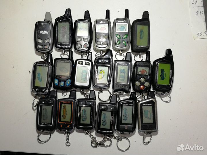 Брелоки, сигнализация