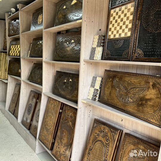 Нарды резные ручной работы от 7000