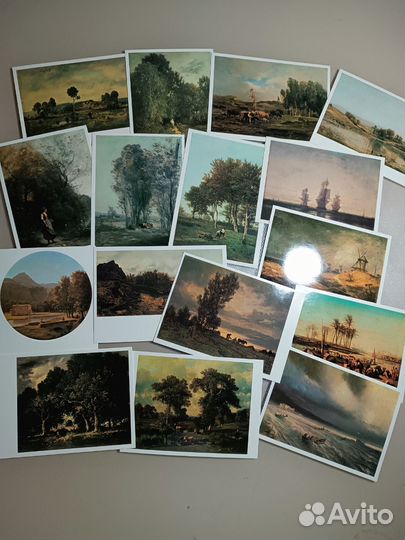 Французская живопись набор открыток