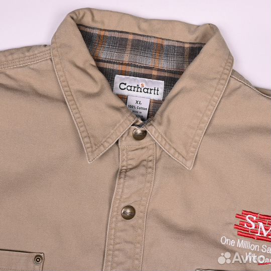 Винтажная куртка-овершорт Carhartt XL