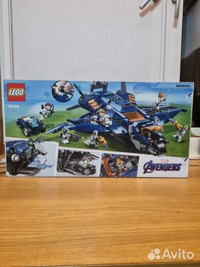 Новый Lego Marvel Avengers 76126