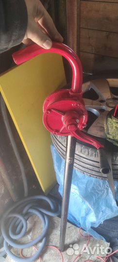 Масляный насос в бочку роторный