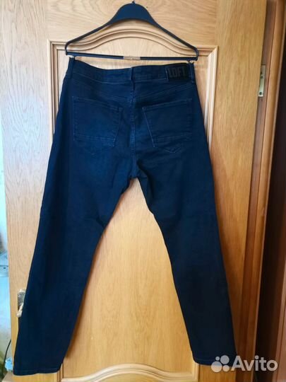 Джинсы Loft w31/l32 черные+футболка kappa и puma