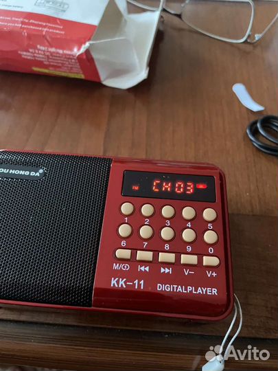Карманное радио с аккумулятором