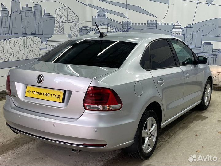 Volkswagen Polo 1.6 AT, 2017, 123 000 км