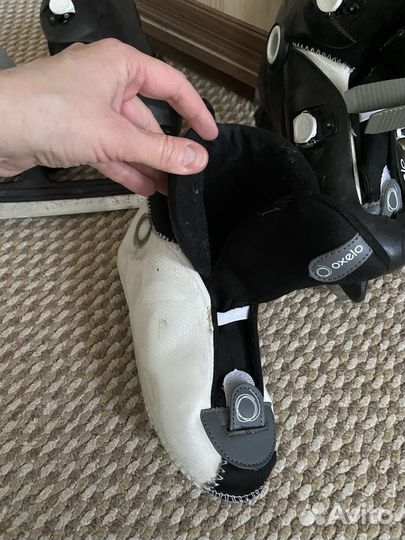 Коньки хоккейные детские 35-37 р-р