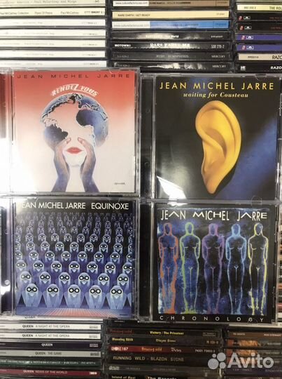 Музыкальные cd диски Jean Michel Jarre