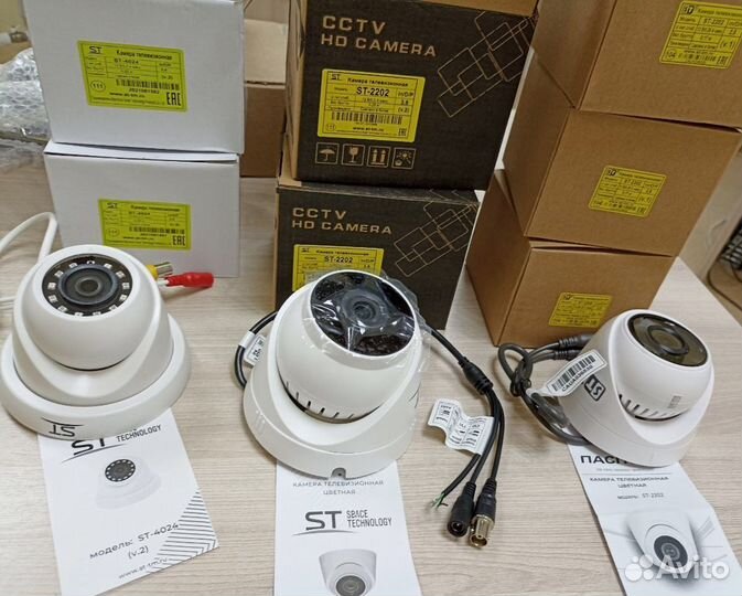 Видеокамеры,кабель,видеорегистратор,блок питания