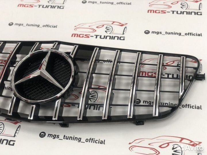 Решетка Mercedes e-class w212 09-13 гг. GT 63 AMG