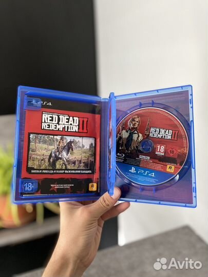 Диски на ps4 Red Dead Redemption 2