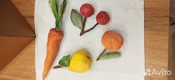 Ватные ёлочные игрушки