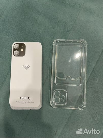 Чехол на iPhone 12 прозрачный