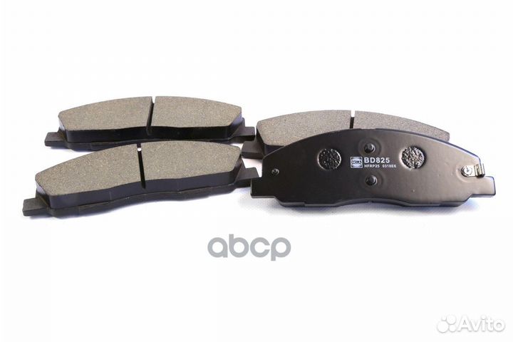 Тормозные колодки дисковые (передние) GAZ Gazel