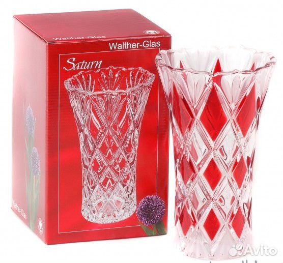 Посуда Saturn Рубин Walther-Glas пр-ва Германии