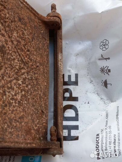 Чугунная дверца для русской печи