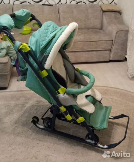 Санки коляска ника