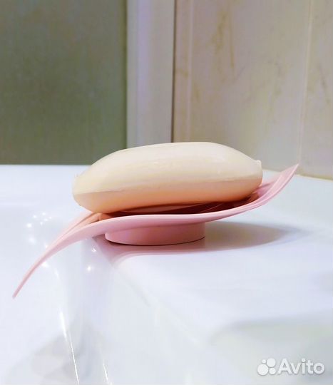 Новая мыльница со сливом Лепесток