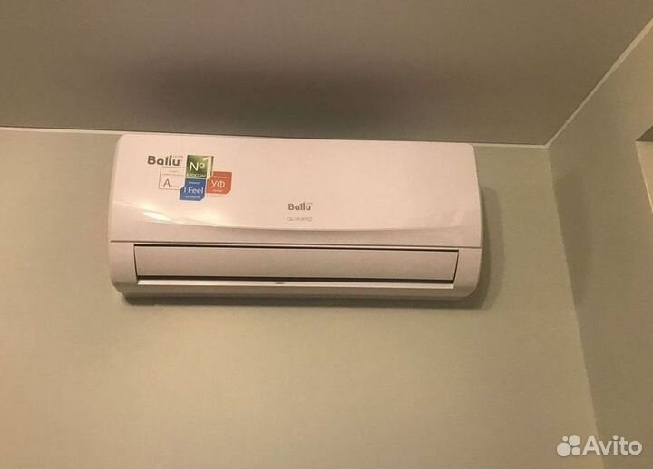 Сплит система с установкой