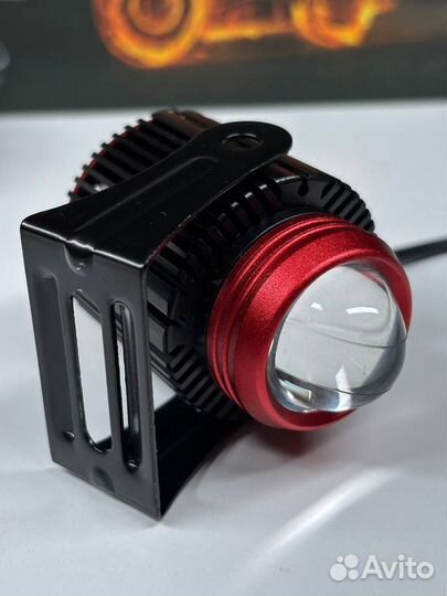 Универсальные светодиодные Птф (белый-желтый)