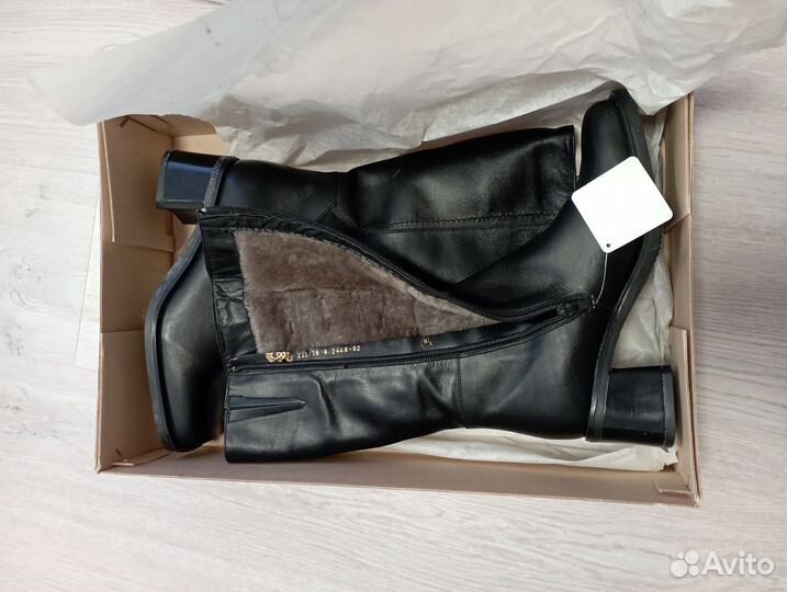 Ботильоны женские 38 размер натуральная кожа зима