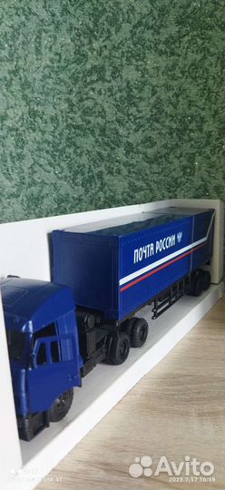 Модель Камаз с полуприцепом Почта