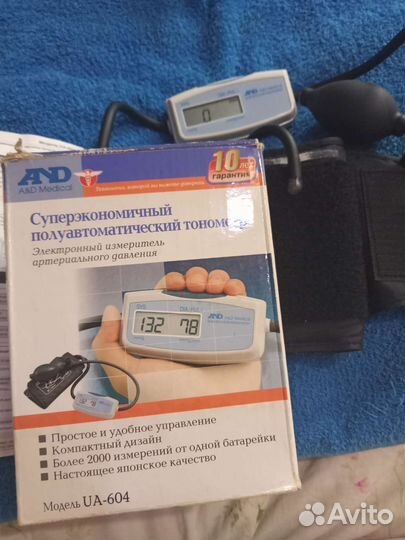 Полуавтоматический тонометр AND UA-604