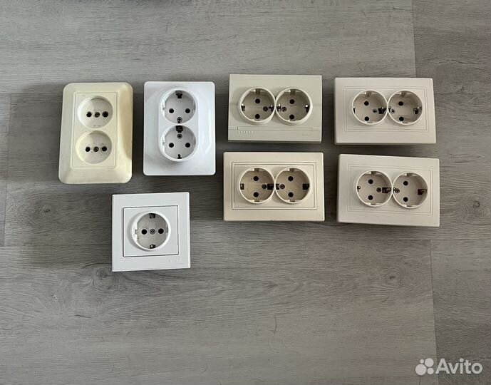 Розетки и выключатели б/у