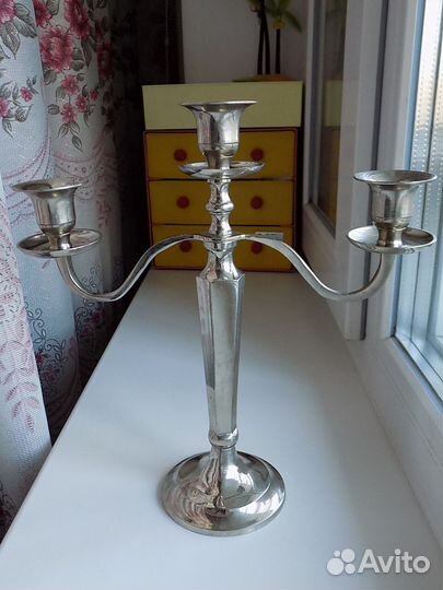 Подсвечник, канделябр на 3 свечи