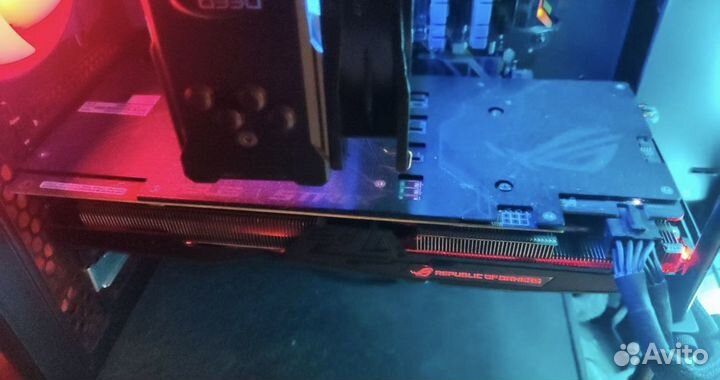 Видеокарта gtx 1060 6gb asus strix