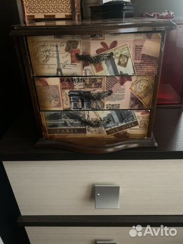 Шкатулка комод