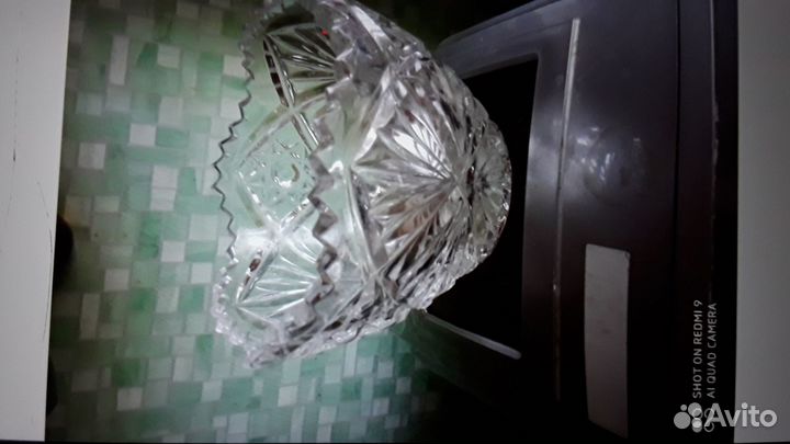 Салатники хрустальные