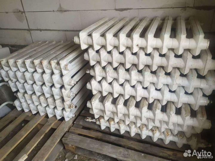 Чугунные радиаторы отопления бу