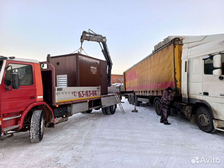 Грузоперевозки Аренда Манипулятор 10т