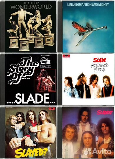 Deep Purple.Duran. Camouflage. Chris Rea.Slade