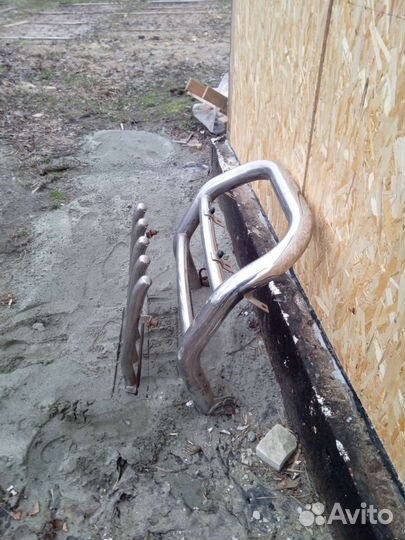 Кенгурятник на mitsubishi