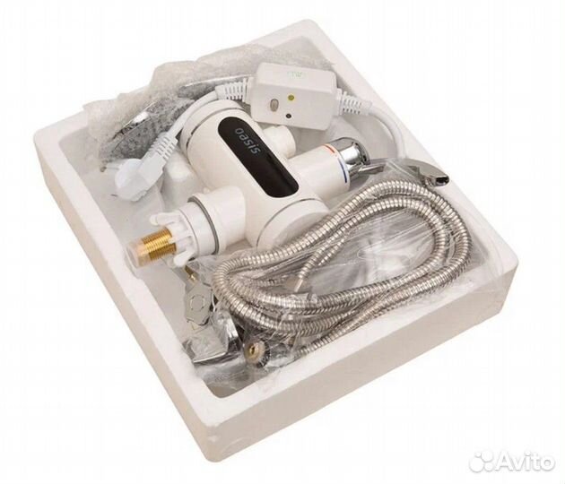 Водонагреватель Проточный электрический с душем