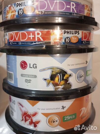 Новые диски DVD-R/DVD-RW