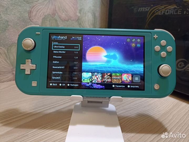 Nintendo switch lite прошивка чип + игры